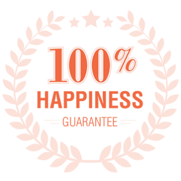 100% Happiness Gaurenteed
