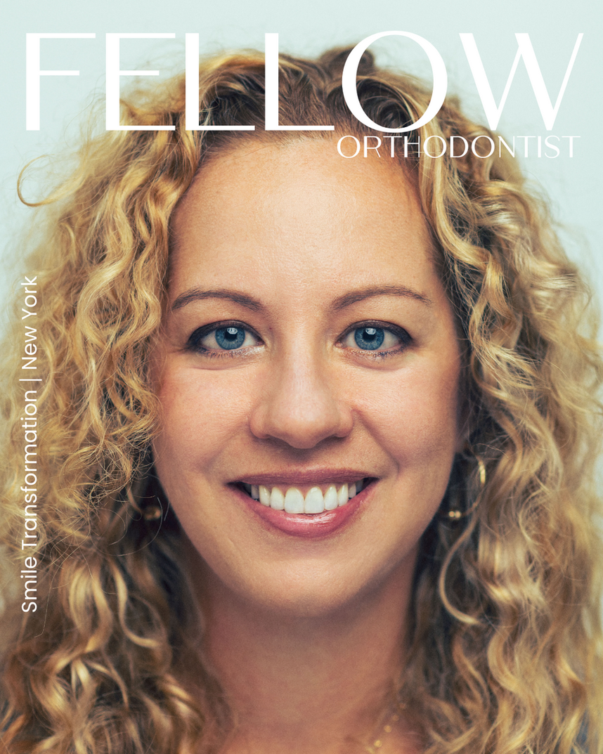 Fellow Orthodontist Patient smiling