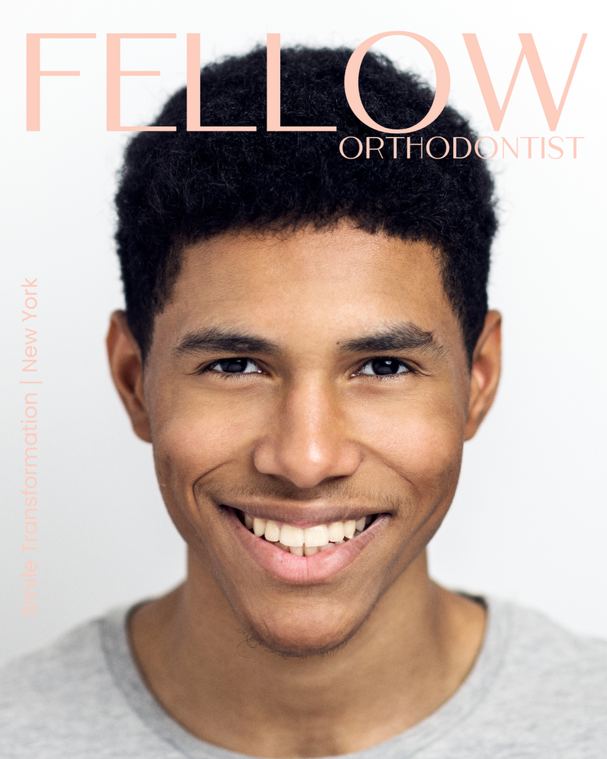 Fellow Orthodontist Patient smiling