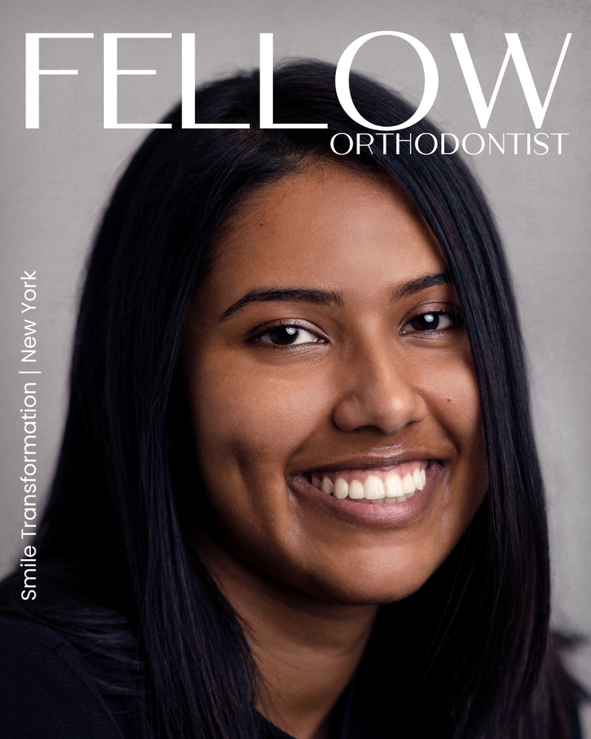 Fellow Orthodontist Patient smiling