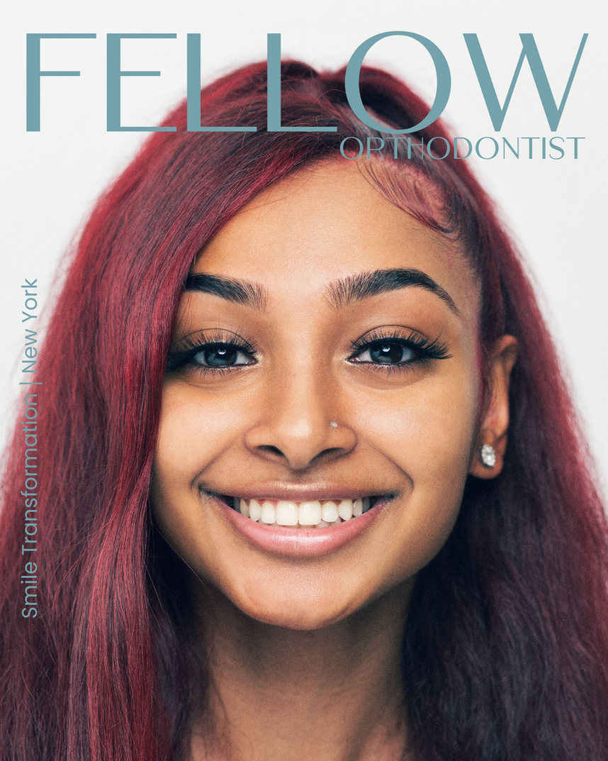 Fellow Orthodontist Patient smiling