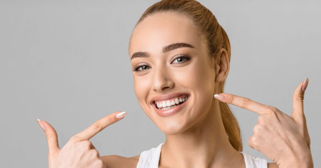 adult smiling